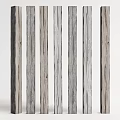 Wooden Columns With Natural Textured Grain In Vertical Striped Arrangement Design