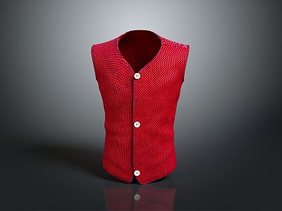 waistcoat clothing attire fashion daily clothing casual suit life casual clothes 3d model