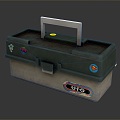 Fishing Box Fish Box Box Box Luggage Leather Box Leather Box Container Realistic 3d model