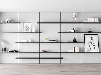 Modern Bookshelf model