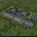 Birds Eye View Planning of Integrated Building Complex With Lush Greenery and Open Spaces