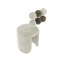 Plush Textured Modern Minimalist Single Chair With Multiple Color Options And Sleek Design