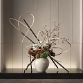 New Chinese Chandelier 3d model