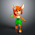 Cartoon Characters Cartoon Animals Cartoon Small Animals Game Characters Virtual Characters Anime Characters Cartoon Elves 3d model