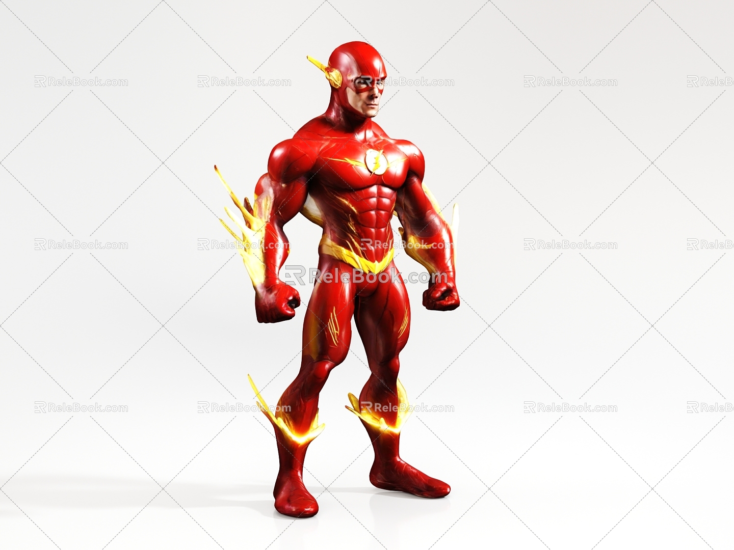 Superman DC Super Heroes Flash 3d model