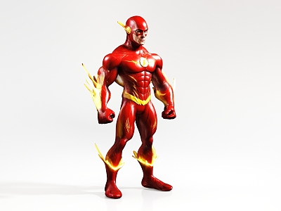 Superman DC Super Heroes Flash 3d model