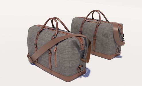 Modern Handbag Travel Bag Travel Bag Storage Bag 3d model