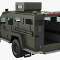 Armored vehicles, armored vehicles, explosion-proof jeeps, military vehicles, transportation tools 3d model