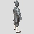 Chinese armor armor armor armor soldiers armor ancient iron armor 3d model