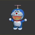 Doraemon Dingdang Cat Doraemon Virtual Character Virtual Character Movie Character Game Character 3d model