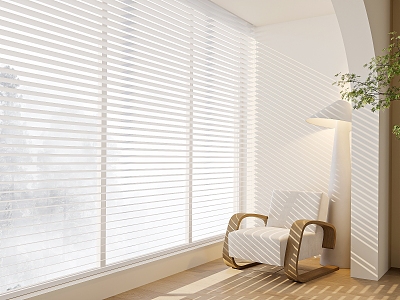 Modern venetian blinds 3d model