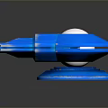 laser tower turret turntable sci-fi tower defense game tower defense sci-fi turret game turret game turret 3d model