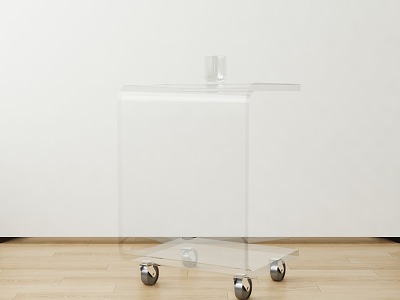 Modern Side Table Acrylic Side Table Mobile Side Table model