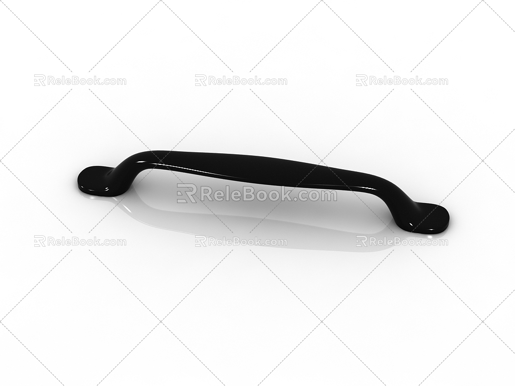 Modern hardware handle 3d model