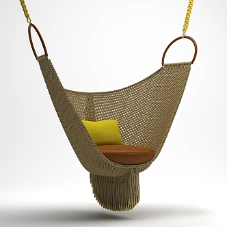 Swing LouisVuitton Swing Chair Swing Chair Woven Chair 3d model