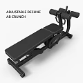 Black Fitness Training Equipment with Adjustable Roller and Comfortable Pad for Core Strength Workout at Home