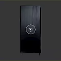Gaming Computer Case Open Design With RGB Lighting Cooling Fans And Graphics Card