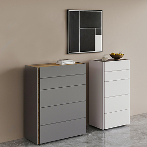 modern chest of drawers 3d model