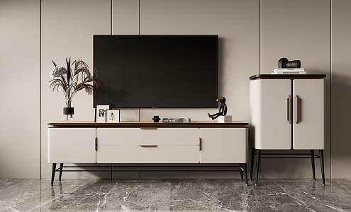 Modern TV Cabinet 3d model