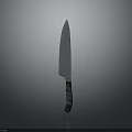 Stainless Steel Kitchen Knife With Sharp Blade And Ergonomic Handle For Daily Use