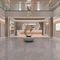 Luxury Beauty Salon Lobby Interior With Comfortable Green Sofas Marble Floor And Chandelier