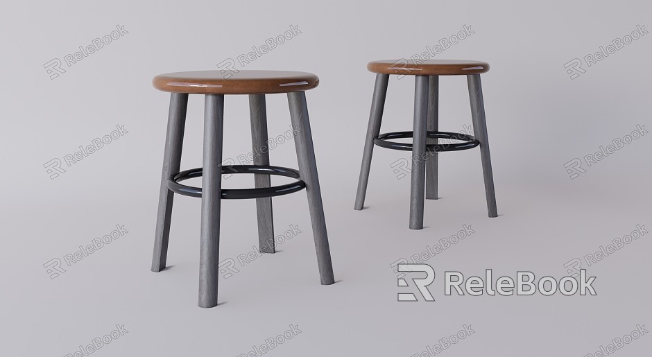 Modern Bar Stool High Stool model