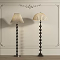 French floor lamp 3d model