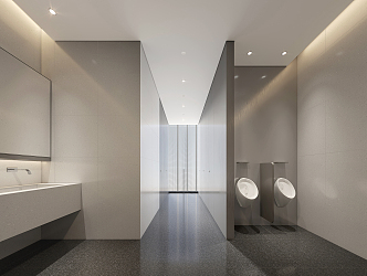 Modern toilet 3d model