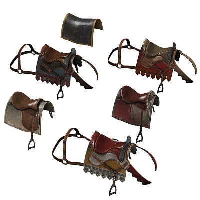 New Chinese Saddle 3d model New Chinese Saddle 3d model