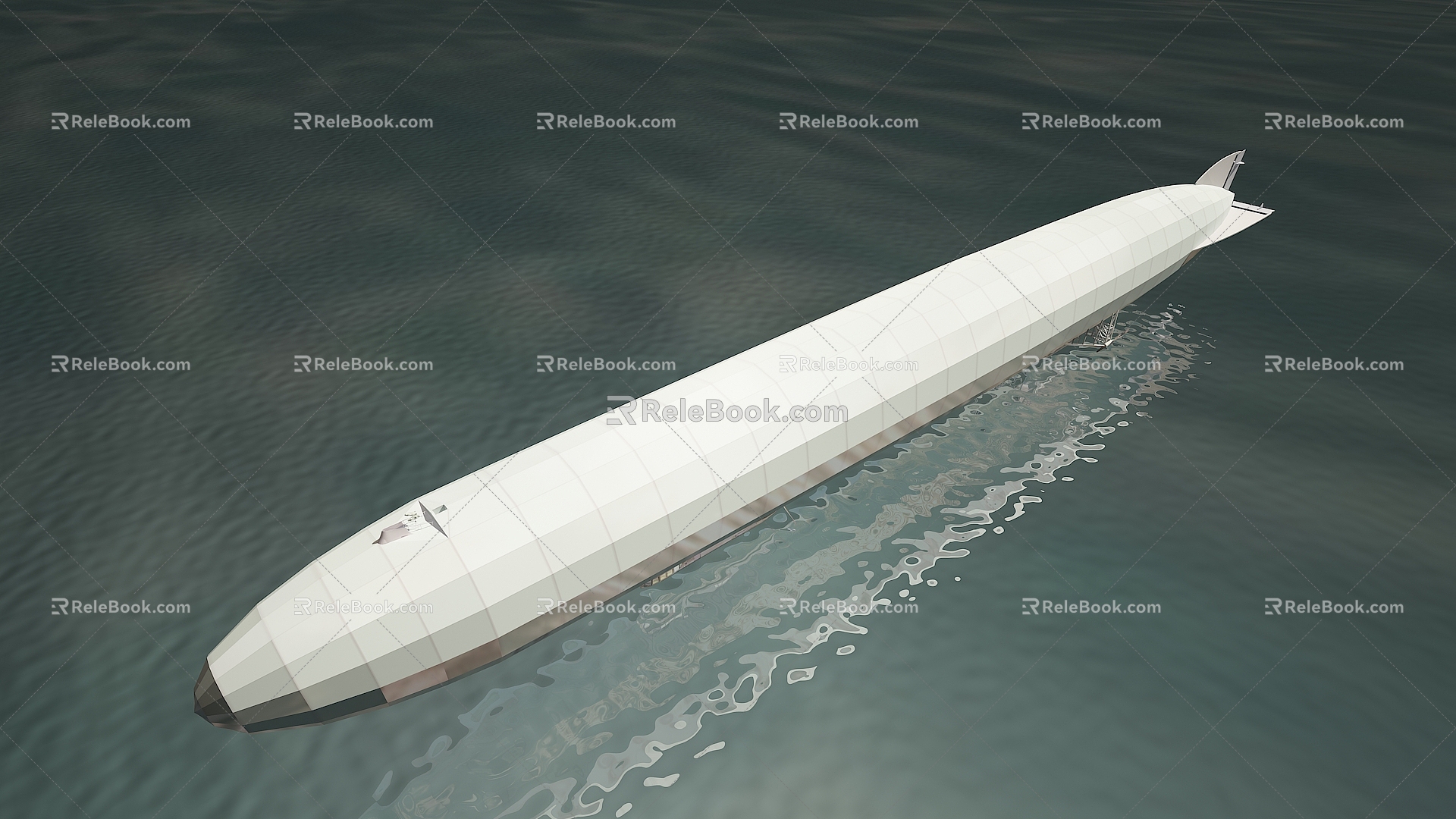 Modern Submarine 3d model