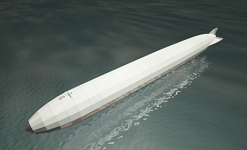 Modern Submarine 3d model