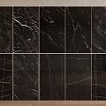 Black Marble Wall Panel Black Marble Background Wall Dark Marble Black Stone Background Wall 3d model