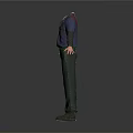 Men In Three Different Casual And Work Outfits Standing With Arms Outstretched