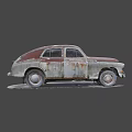 Soviet Car 3d model