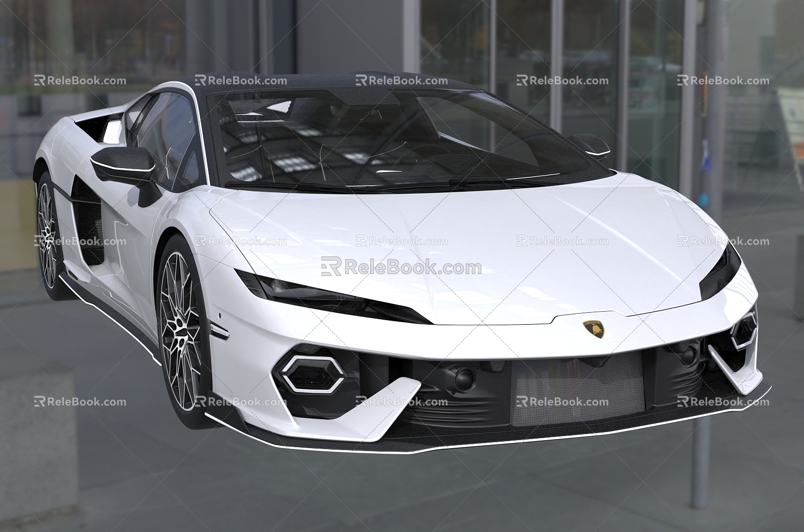 Lamborghini Temerario Super Car Top Luxury Car Super sports car 3d model