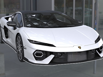 Lamborghini Temerario Super Car Top Luxury Car Super sports car 3d model