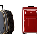 Modern Luggage 3d model