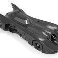 Sci-fi car Batmobile concept sports car 3d model