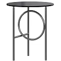 Modern Coffee Tables With Metal Frames And Marble Tops In Round Oval Shapes