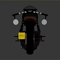 Black Scorpion Motorcycle Featuring Red Seat Sleek Body And Modern Design Emblem