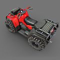 Modern Motorcycle Combination Modern Transportation Vehicle Motor Vehicle Motorcycle Motorcycle Mountain Bike Fashion 3d model