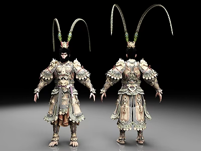 Black Myth Wukong Monkey King Game Movie Character 3d model