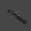 Aggressor-class interstellar destroyer 3d model