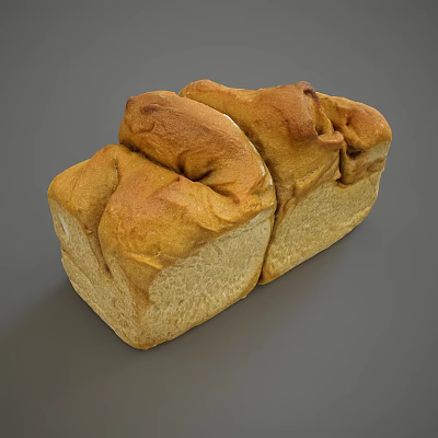 Food Bread 3d model