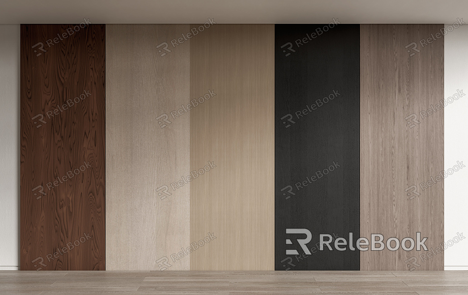 Modern wall panel wood veneer wall panel model