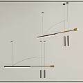 Pendant lamp combination 3d model