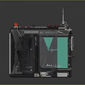 BIOSCAN 2000 Electronic Device With Green Display Antenna Front Grille And Digital Numbers