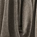 Gray Curtains Featuring Soft Fabric Texture And Elegant Draped Design For Home Interior 3d model