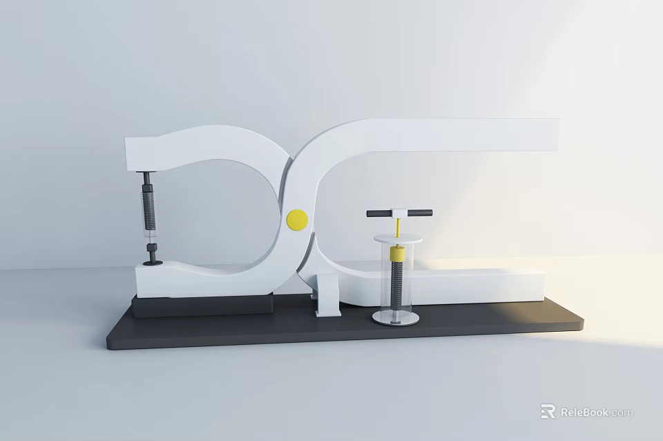 Tech Exhibition Hall With Innovative Interactive Displays And Geometric Design Elements 3d model 