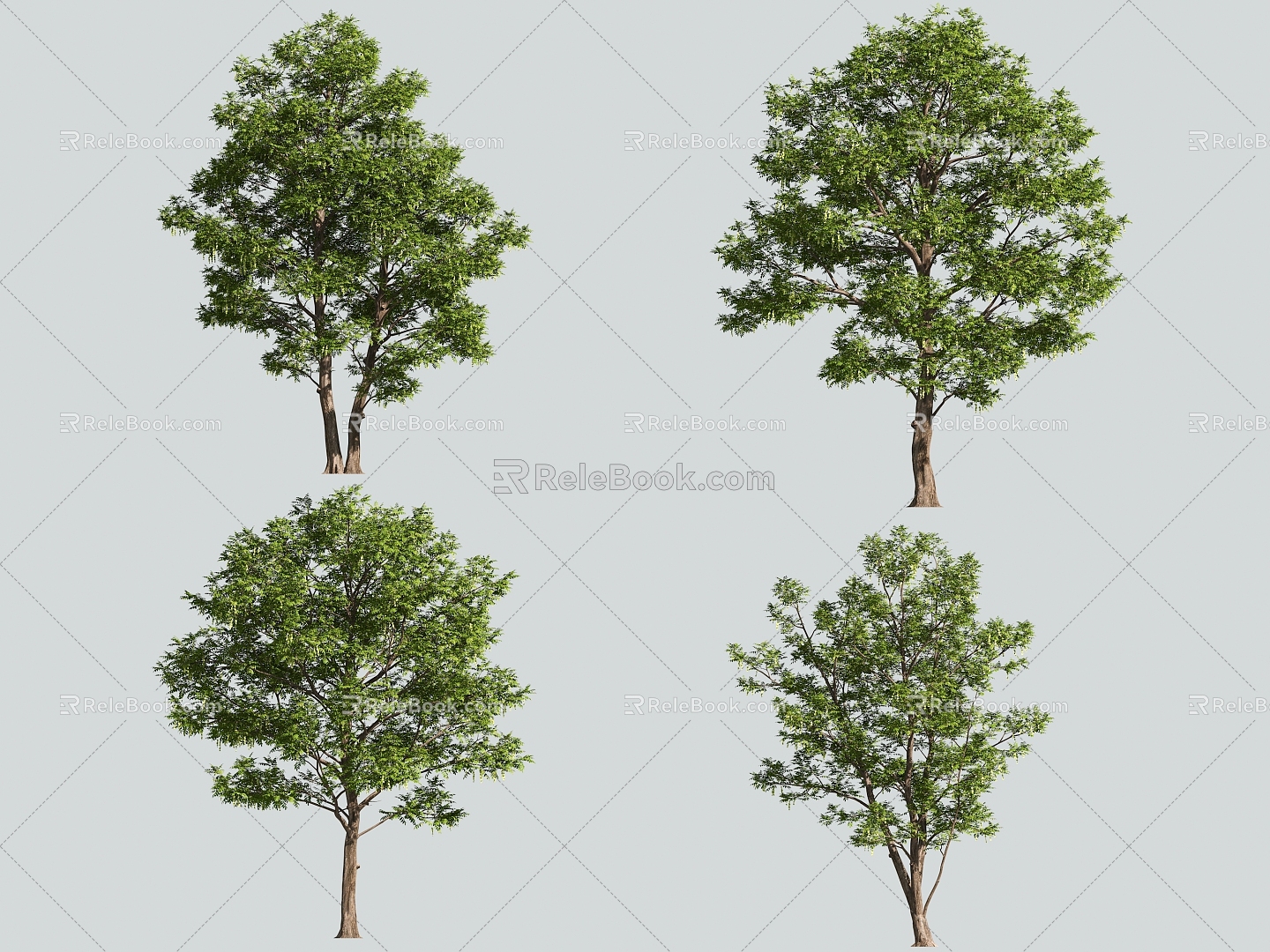 tree landscape tree 3d model